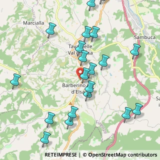 Mappa PAM Barberino Str. Prov.le per, 50021 Barberino Val D'elsa FI, Italia (2.4195)