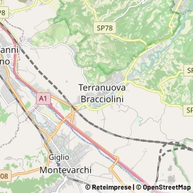 Mappa Terranuova Bracciolini