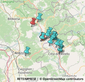 Mappa Unnamed Road, 52031 Anghiari AR, Italia (9.51)