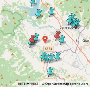 Mappa Unnamed Road, 52031 Anghiari AR, Italia (4.2315)