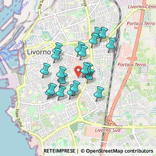 Mappa Via Pietro Coccoluto Ferrigni, 57125 Livorno LI, Italia (0.743)