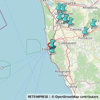 Mappa Via Pietro Coccoluto Ferrigni, 57125 Livorno LI, Italia (18.09727)