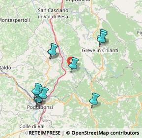 Mappa Via della Pineta, 50028 Barberino Tavarnelle FI, Italia (8.39545)