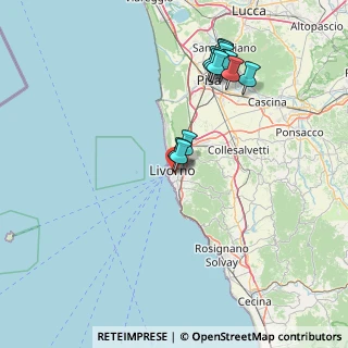 Mappa Piazza Attias, 57123 Livorno LI, Italia (15.835)
