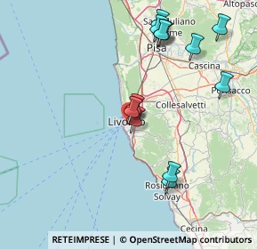 Mappa Piazza Attias, 57100 Livorno LI, Italia (17.08769)