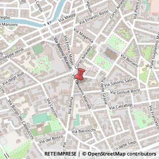 Mappa Via Giovanni Marradi, 14, 57125 Livorno, Livorno (Toscana)