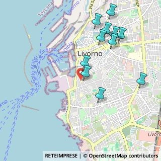 Mappa Via Carlo Bini, 57126 Livorno LI, Italia (1.13818)