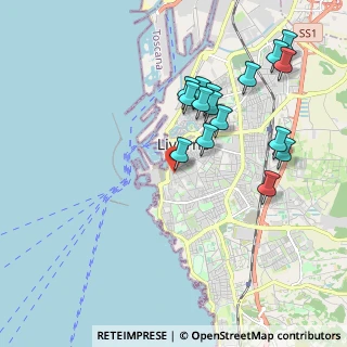 Mappa Via Carlo Bini, 57126 Livorno LI, Italia (2.06125)