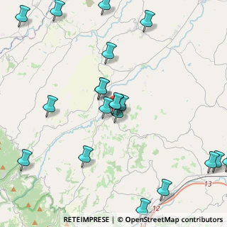 Mappa Via S. Francesco, 60030 Serra De' Conti AN, Italia (5.2685)