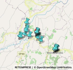 Mappa Via San Francesco, 60030 Serra De' Conti AN, Italia (1.4705)