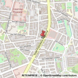Mappa Via Pietro Coccoluto Ferrigni, 153, 57125 Livorno, Livorno (Toscana)