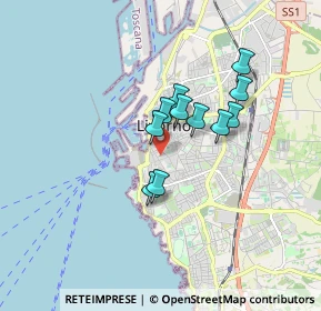 Mappa Via degli Asili, 57126 Livorno LI, Italia (1.27091)