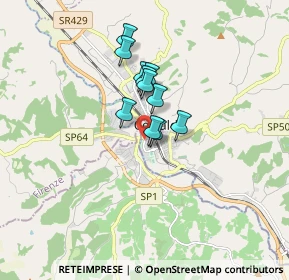 Mappa Via XXV Aprile, 50052 Certaldo FI, Italia (1.11)