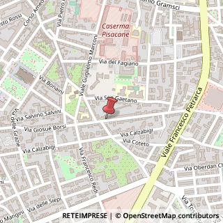 Mappa Via Pietro Coccoluto Ferrigni, 11/A, 57125 Livorno, Livorno (Toscana)