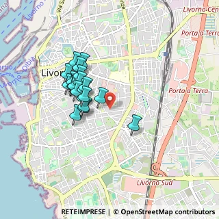 Mappa V. Ferrigni, 57125 Livorno LI, Italia (0.757)