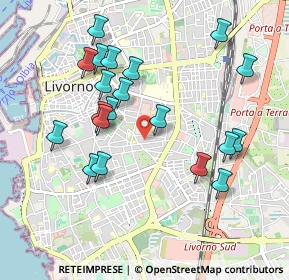 Mappa V. Ferrigni, 57125 Livorno LI, Italia (0.998)