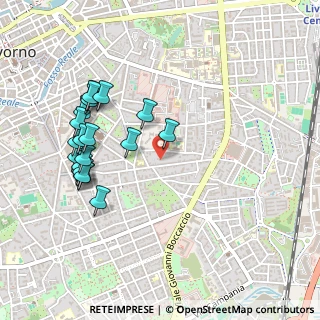 Mappa V. Ferrigni, 57125 Livorno LI, Italia (0.531)