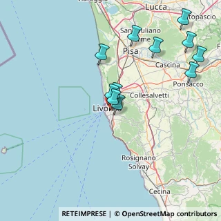 Mappa V. Ferrigni, 57125 Livorno LI, Italia (16.71091)