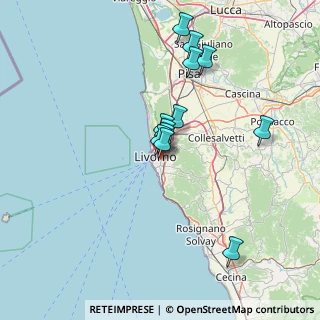 Mappa V. Ferrigni, 57125 Livorno LI, Italia (12.66583)