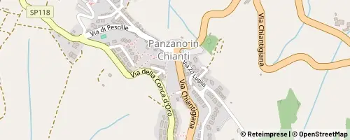 Mappa Greve in Chianti