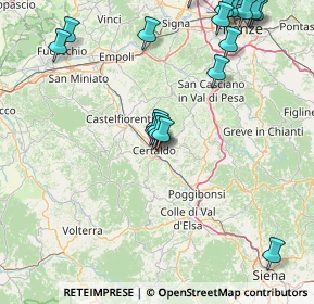 Mappa Via B. Gozzoli, 50052 Certaldo FI, Italia (20.75842)