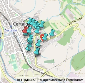 Mappa Via B. Gozzoli, 50052 Certaldo FI, Italia (0.3435)