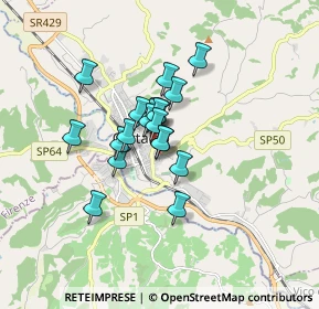 Mappa Via B. Gozzoli, 50052 Certaldo FI, Italia (1.122)