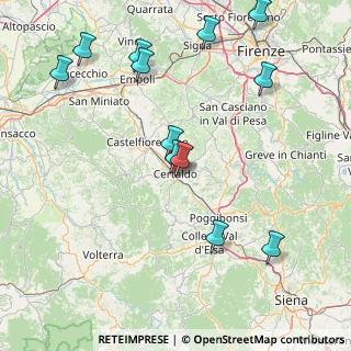 Mappa Via Brunori, 50052 Certaldo FI, Italia (19.26)