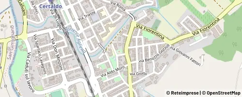 Mappa Certaldo