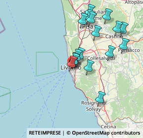 Mappa Corso Giuseppe Mazzini, 57125 Livorno LI, Italia (14.67706)