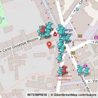 Mappa Corso Giuseppe Mazzini, 57125 Livorno LI, Italia (0.01923)