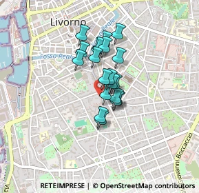 Mappa Corso Giuseppe Mazzini, 57125 Livorno LI, Italia (0.2885)