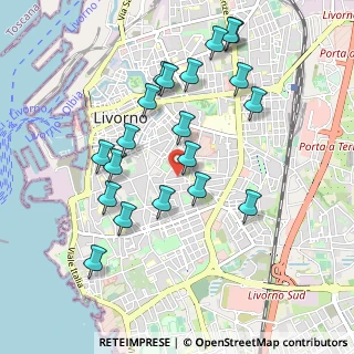 Mappa Via Demi Paolo Emilio, 57125 Livorno LI, Italia (1.0015)