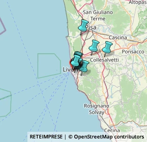 Mappa 57126 Livorno LI, Italia (4.2775)