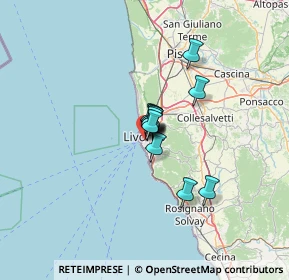 Mappa 57126 Livorno LI, Italia (6.575)