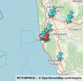 Mappa 57126 Livorno LI, Italia (10.80417)