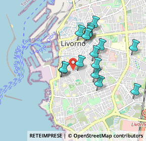 Mappa 57126 Livorno LI, Italia (0.835)