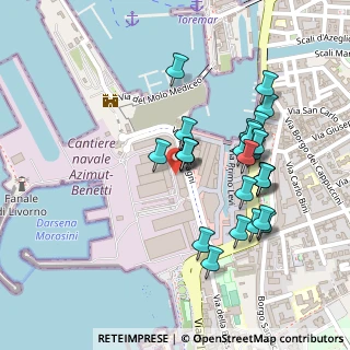 Mappa Via Edda Fagni, 57123 Livorno LI, Italia (0.21923)