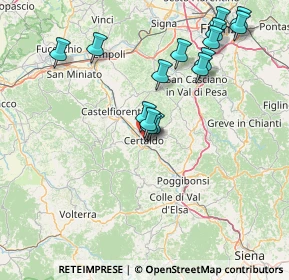 Mappa Via Roma, 50052 Certaldo FI, Italia (16.436)