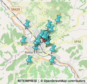 Mappa Via Roma, 50052 Certaldo FI, Italia (0.9825)