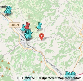 Mappa Località Le Case di Sciano, 50052 Certaldo FI, Italia (6.3595)