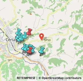 Mappa Località Le Case di Sciano, 50052 Certaldo FI, Italia (1.965)