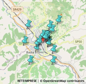 Mappa Via IV Novembre, 50052 Certaldo FI, Italia (0.9985)