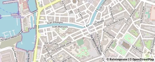Mappa Livorno