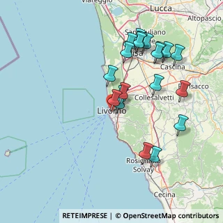 Mappa Via Indipendenza, 57126 Livorno LI, Italia (15.8765)
