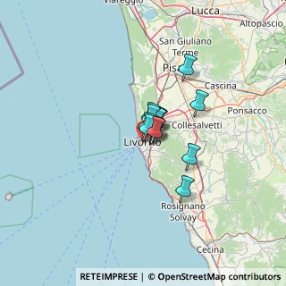 Mappa P.za Cavour, 57125 Livorno LI, Italia (6.055)