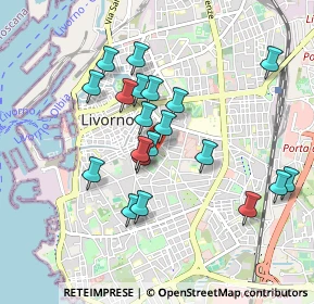 Mappa 57125 Livorno LI, Italia (0.8485)