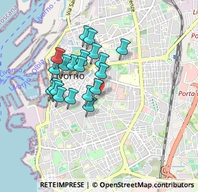 Mappa 57125 Livorno LI, Italia (0.727)