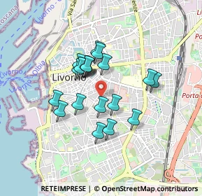 Mappa 57125 Livorno LI, Italia (0.6905)