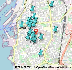 Mappa 57125 Livorno LI, Italia (0.7115)